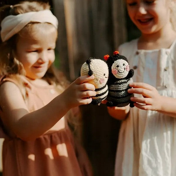 Pebble Bumble Bee Rattle