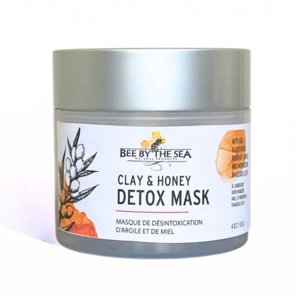 Clay & Honey Detox Face Mask | Bee by the Sea | boogie + birdie