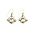 Bronze with Pearl Spring Vine Drop Earrings | Michael Michaud Jewellery | boogie + birdie