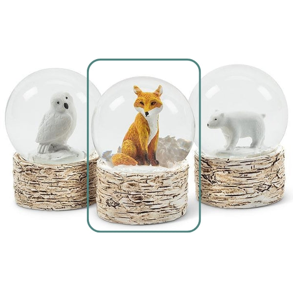 Fox Snowglobe 1.75"H Mini | Holiday Decor | boogie + birdie