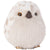 White Plush Spotted Owl Decor 4.75 Inches | Holiday | boogie + birdie