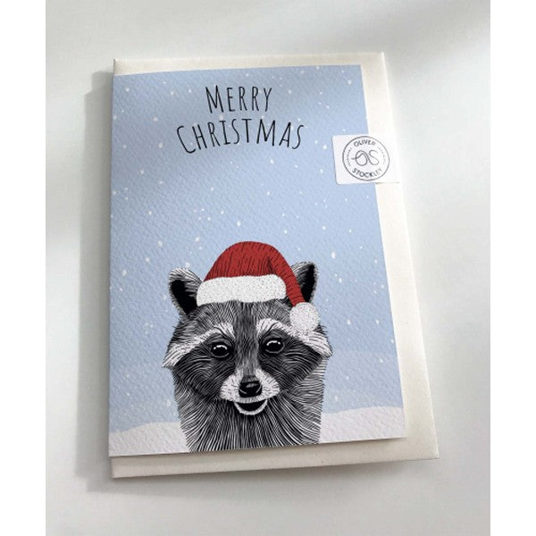 Baby Raccoon Card | Oliver Stockley | boogie + birdie