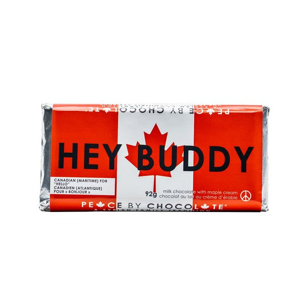 Hey Buddy Chocolate Bar | Peace by Chocolate | boogie + birdie