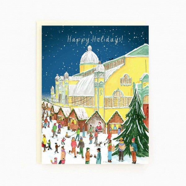 Christmas Market Card | Paperhood | boogie + birdie