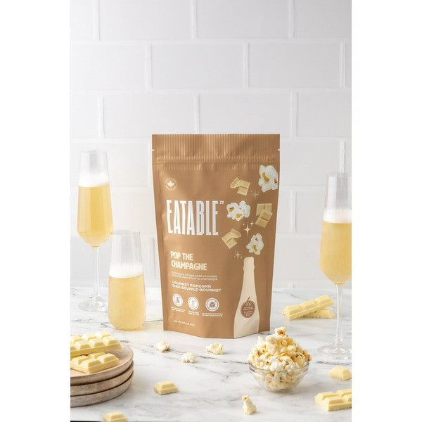Champagne Infused Popcorn | Eatable | boogie + birdie