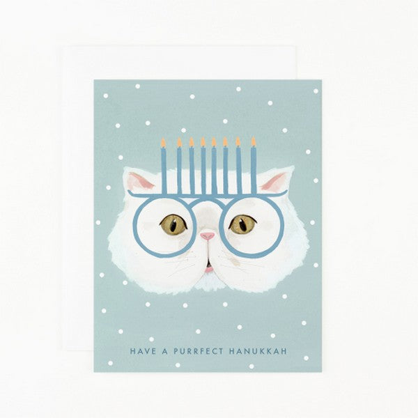 Purrfect Haunukkah Card | Holiday Cards | boogie + birdie