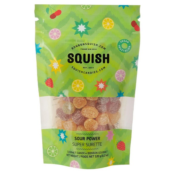 Vegan Sour Power Squish Gummies | Squish | boogie + birdie

