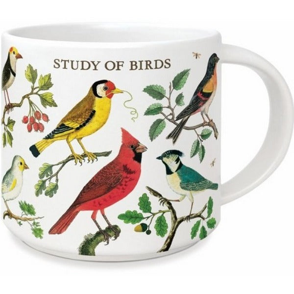 Birds Ceramic Mug 14oz | Cavallini | boogie + birdie

