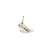 Silver Bird Charm | Marmalade | boogie + birdie
