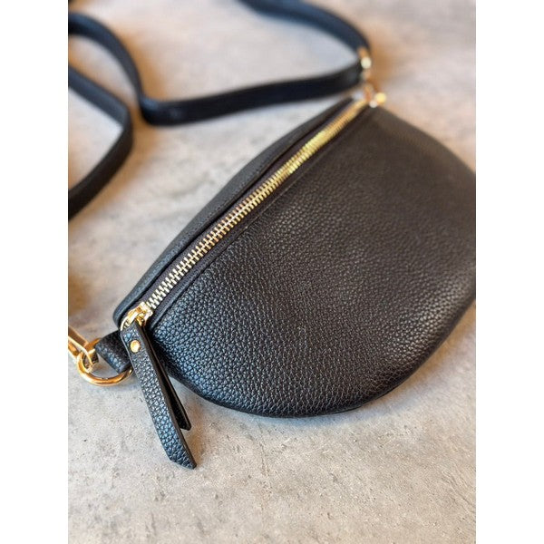 Black Crossbody Bag | Justine Brooks | boogie + birdie

