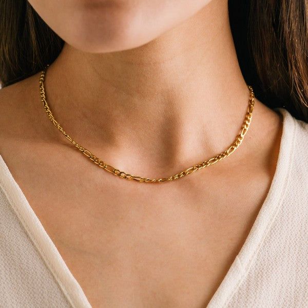 Gold Bronte Waterproof Chain Necklace | Lover’s Tempo | boogie + birdie