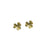 Bronze Clover Stud Earrings | Michael Michaud | boogie + birdie

