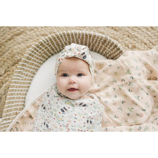 Bumble Bees Swaddle | Loulou Lollipop | boogie + birdie