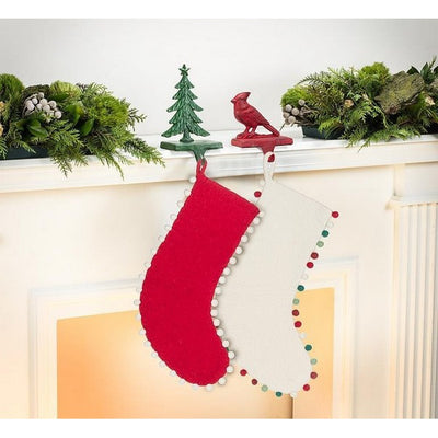 Cardinal Stocking Holder