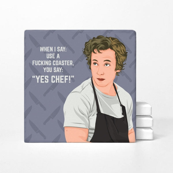 Yes Chef Carmy Coaster | Versatile | boogie + birdie