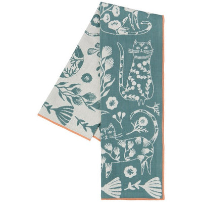 Catbloom Double Cloth Tea Towel | Danica Studio | boogie + birdie