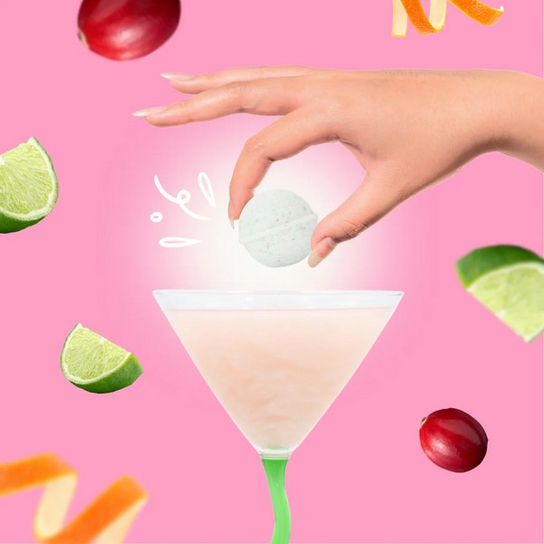 Cosmo Glimmer Cocktail Bomb Pack | Entertaining | boogie + birdie