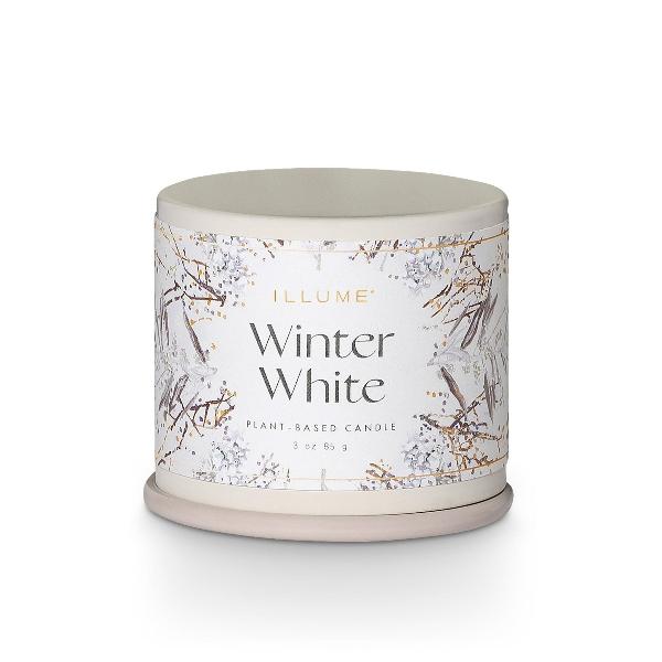 Winter White Demi Tin Candle | Illume | boogie + birdie