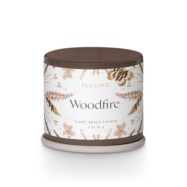 Woodfire Demi Tin Candle | Illume | boogie + birdie