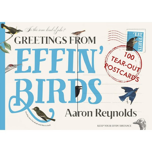 Greetings from Effin' Birds Postcards | Set of 100 | Raincoast | boogie + birdie