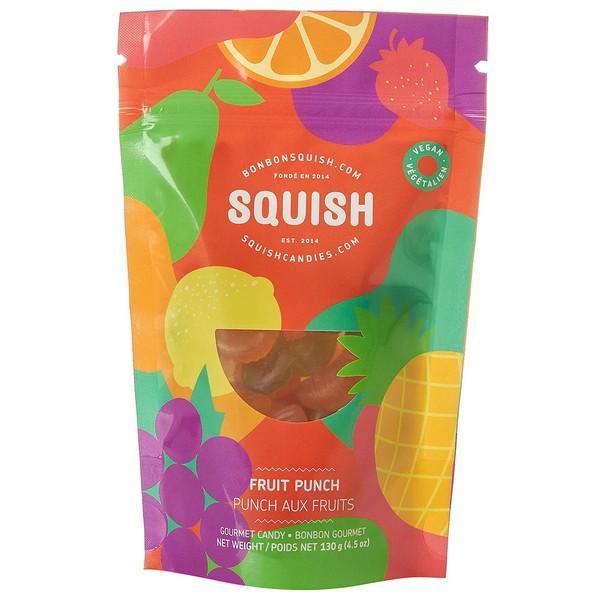 Fruit Punch Vegan Squish Gummies | boogie + birdie