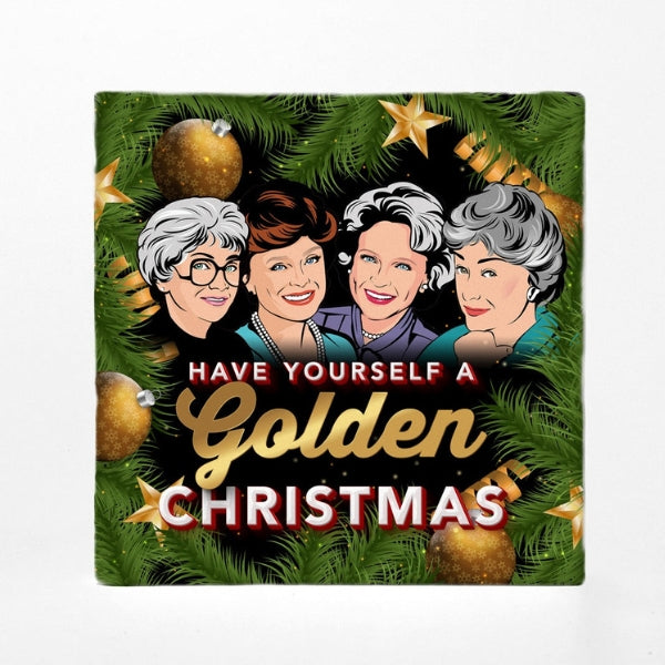 Golden Girls Christmas Coaster | Versatile | boogie + birdie