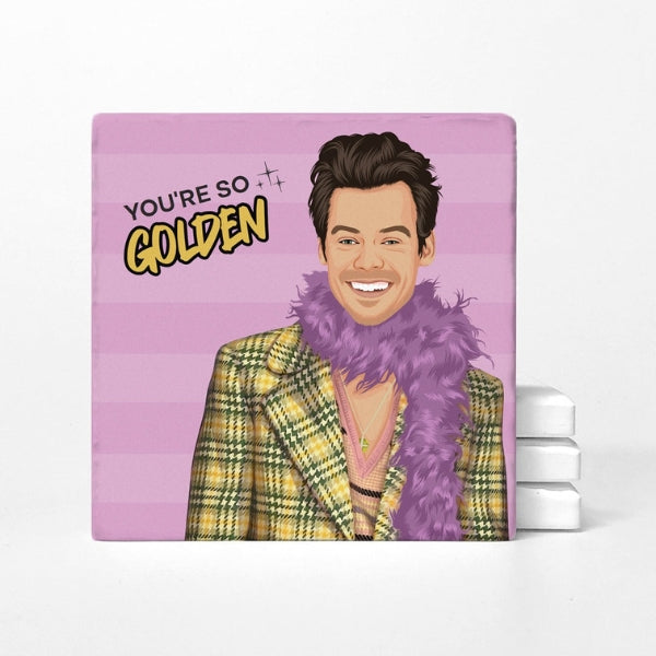 You're Golden Harry Styles Coaster | Versatile | boogie + birdie