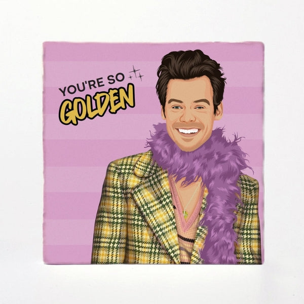 You're Golden Harry Styles Coaster | Versatile | boogie + birdie