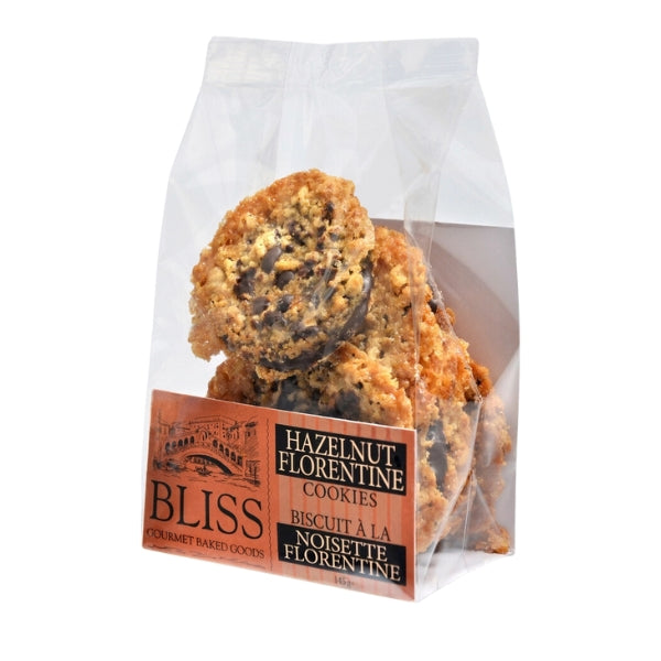 Hazelnut Florentines Cookies | Bliss Gourmet Baked Goods| boogie + birdie