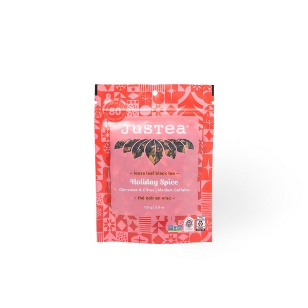 Holiday Spice Loose Leaf Tea Pouch | Justea | boogie + birdie