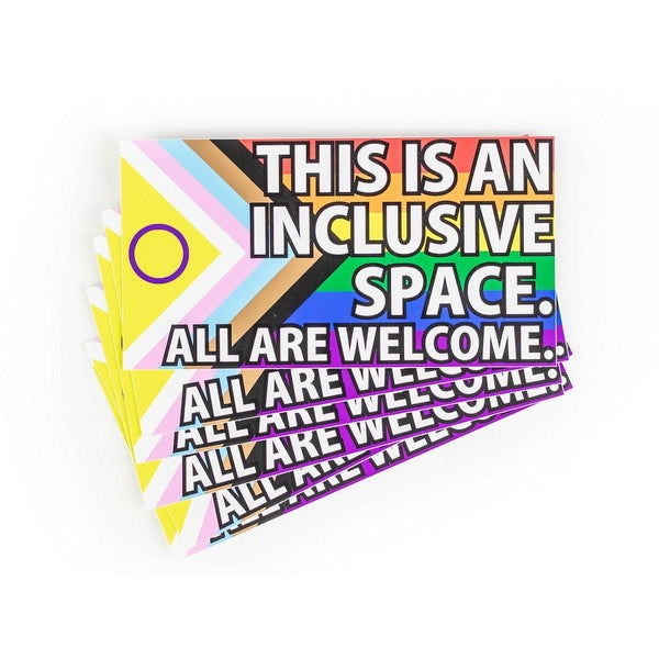 Inclusive Space Sticker | Ifs ands or Buttons | boogie + birdie