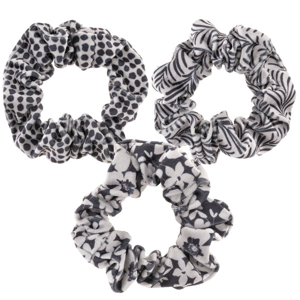 Ink Floral Velvet Scrunchie Set | Karma Gifts | boogie + birdie