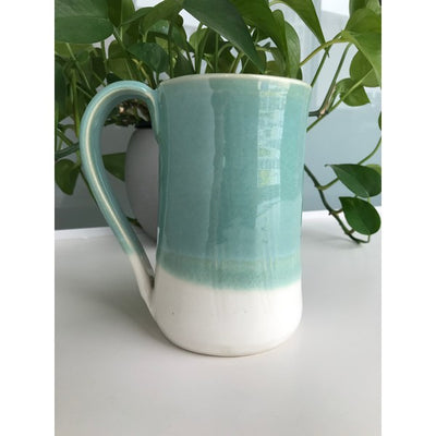 Jade & White Large Mug | Parsons Dietrich Pottery | boogie + birdie