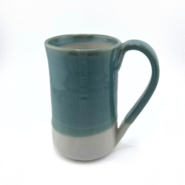 Jade & White Large Mug | Parsons Dietrich Pottery | boogie + birdie