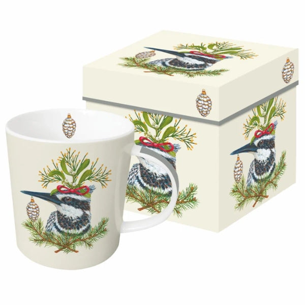 Kingfisher Holiday Mug | Kitchenware | boogie + birdie

