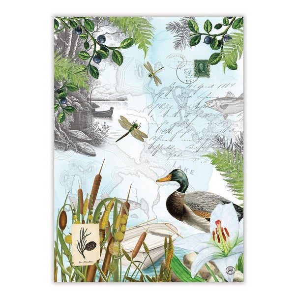 By the Lake Tea Towel | Michel Design Works | boogie + birdie