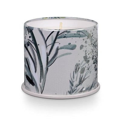 Winter White Large Tin Candle