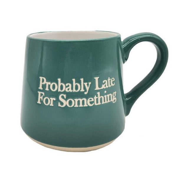 Probably Late for Something Mug | Kitchen | boogie + birdie 