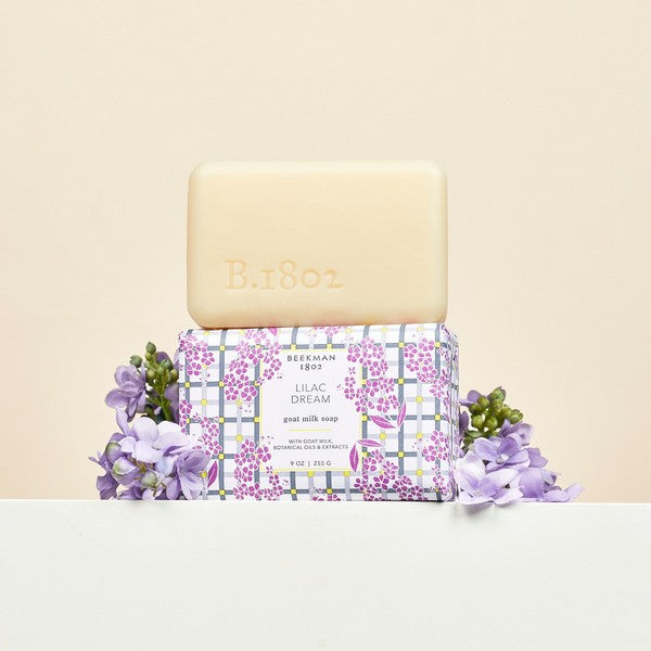 Lilac Dream Bar Soap | Beekman 1802 | boogie + birdie