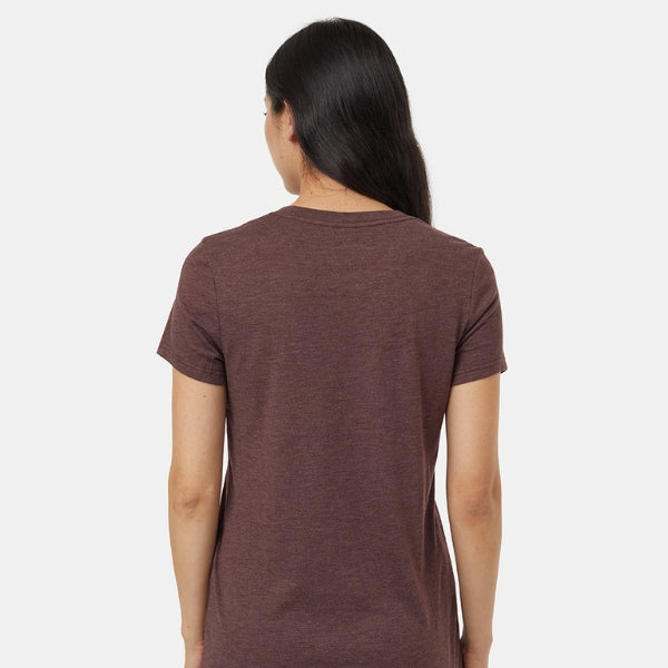 Forage Series Logo Mahogany Women's T-Shirt | tentree | boogie + birdie