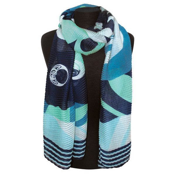 Moon Phases Coast Salish/Kwakwaka'wakw Scarf | Native Northwest | boogie + birdie