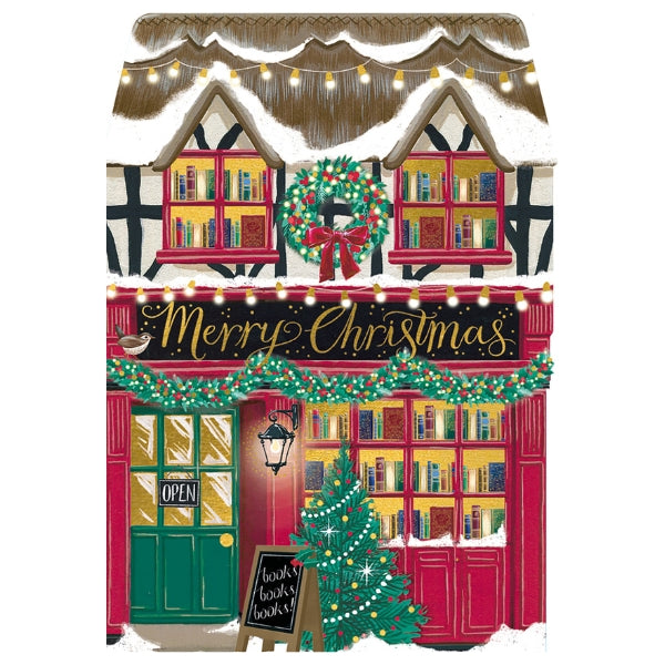 St Nicholas Street House Christmas Card | Art File | boogie + birdie