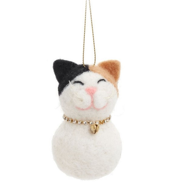 Calico Cat Felt Ornament | Holiday | boogie + birdie