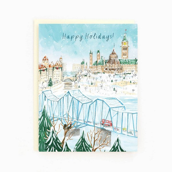 Ottawa River Card | Holiday Cards | boogie + birdie