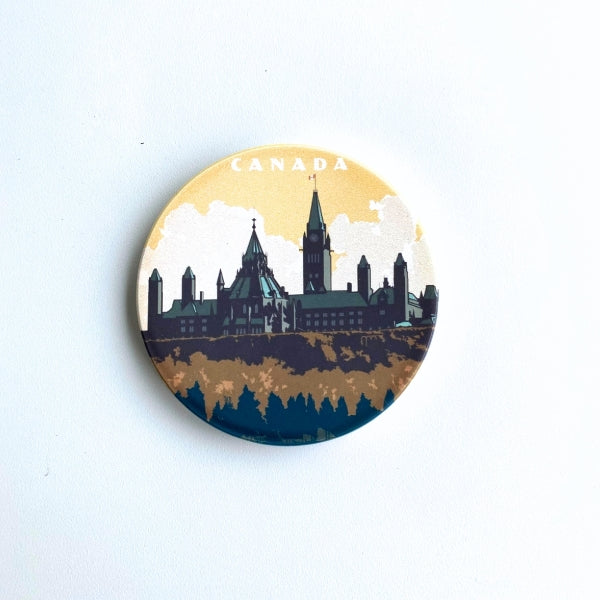 Ottawa Canadiana Image Coaster | Giftologie | boogie + birdie