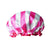 Pink Stripe Shower Cap | Hair | boogie + birdie

