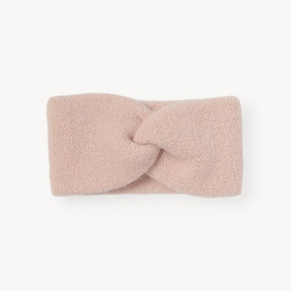 Pink Twisted Alpaca Headband | Pokoloko | boogie + birdie