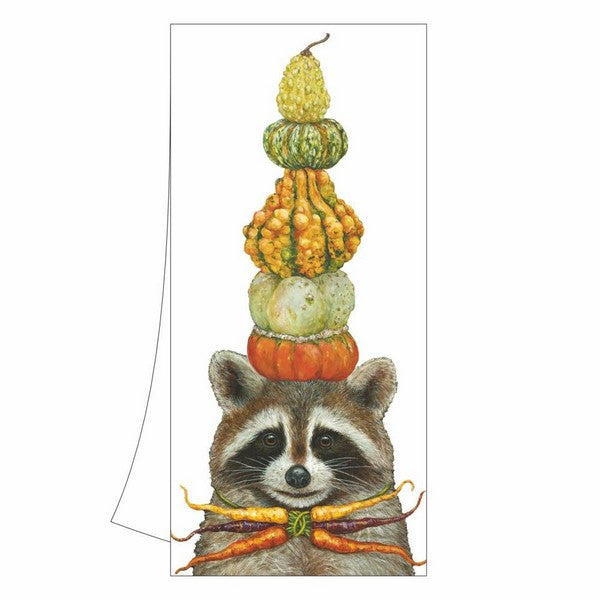 Ricky Raccoon Tea Towel