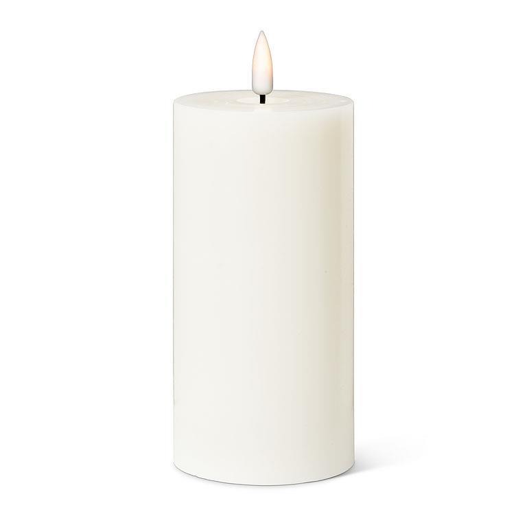 Flameless LED Pillar Cream Candle | Decor | boogie + birdie