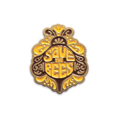 Save the Bees Enamel Pin | boogie + birdie